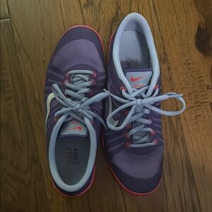 Nike Purple and Pink Athletic Shoes for Everyday Comfort